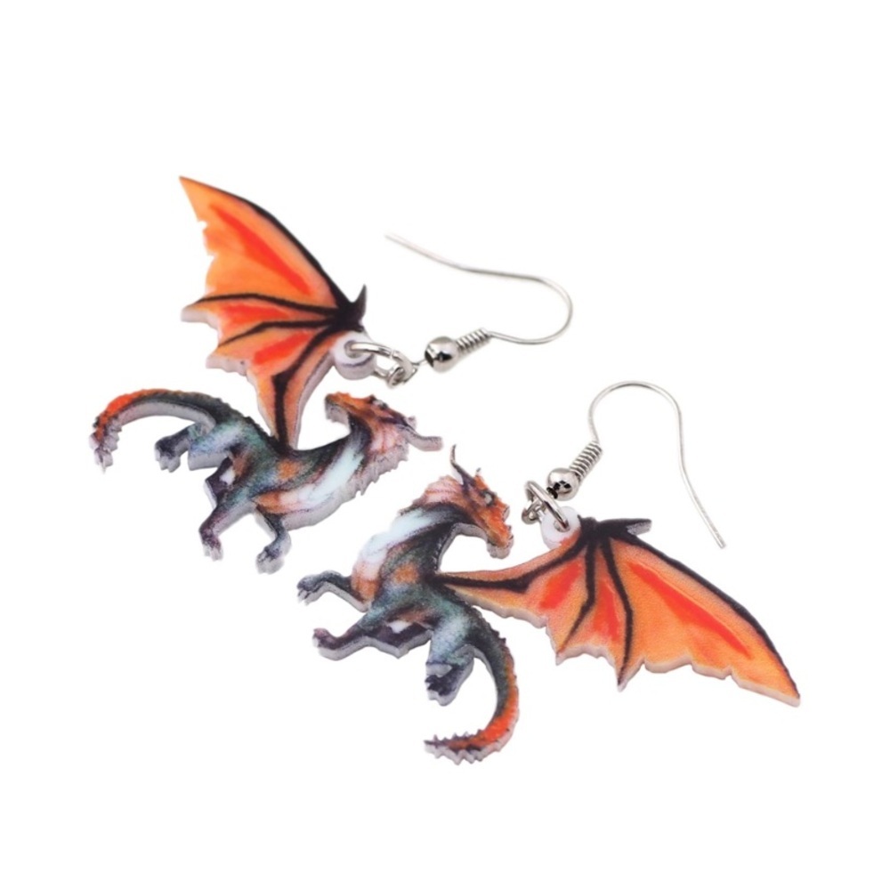 Dragon Earrings - Picture 3 of 4